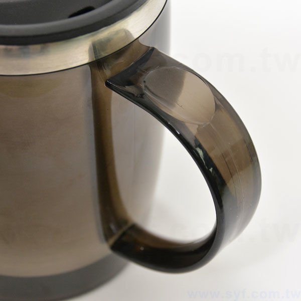 300ml不鏽鋼杯-附上蓋不鏽鋼汽車杯-雙層隔熱設計辦公杯